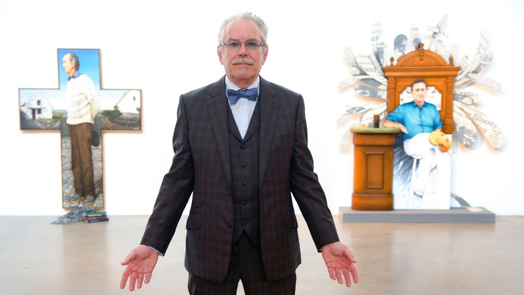 Artist Robert Ballagh was among the recipients of the 2016 awards. Photograph: Michael Mac Sweeney/Provision