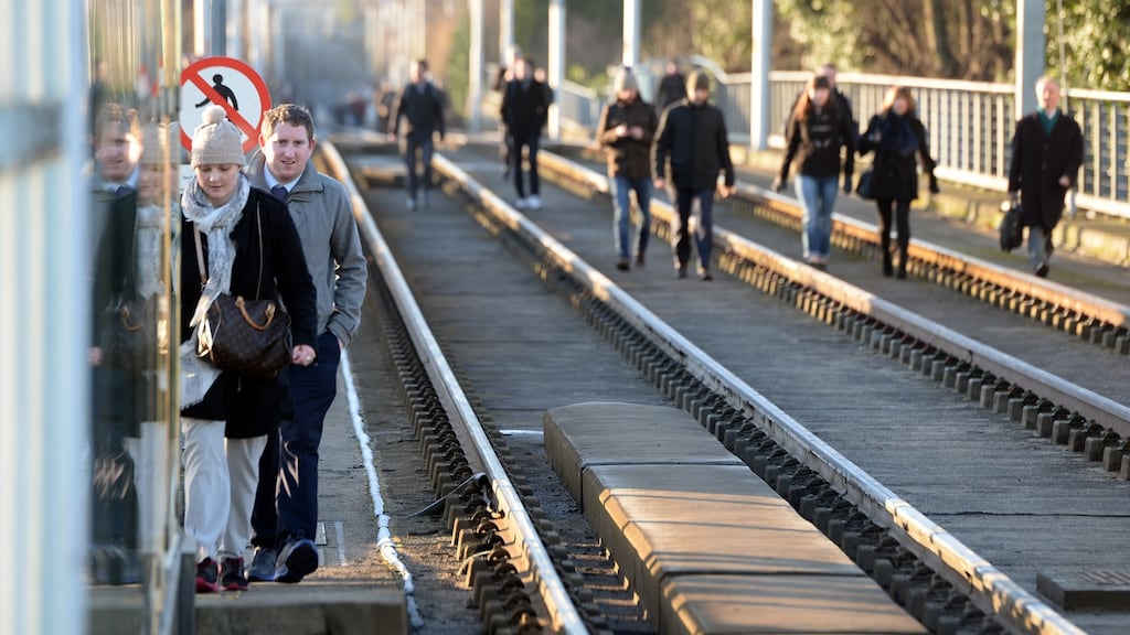 Luas customers face protracted stoppages over the coming weeks and months, according to a top Siptu official. Photograph: Eric Luke / The Irish Times