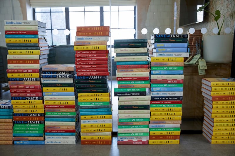 Best-seller: Oliver sold €6.7 million worth of books just last year. Photograph: John Kernick/New York Times