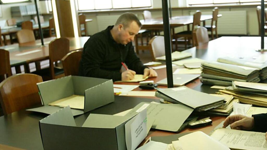 ‘National archives are coming under increasing pressure to produce documents sooner than has been established practice.’ Photograph: Brenda Fitzsimons