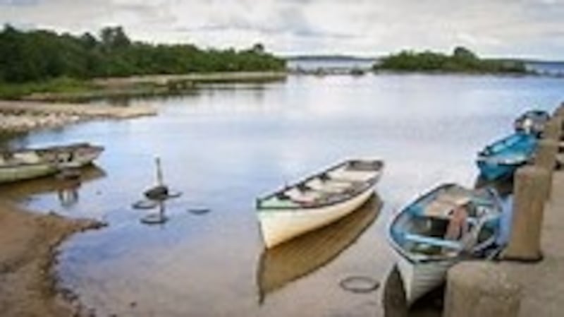 Lough Mask in Co Mayo – a large limestone lough of 22,000 acres