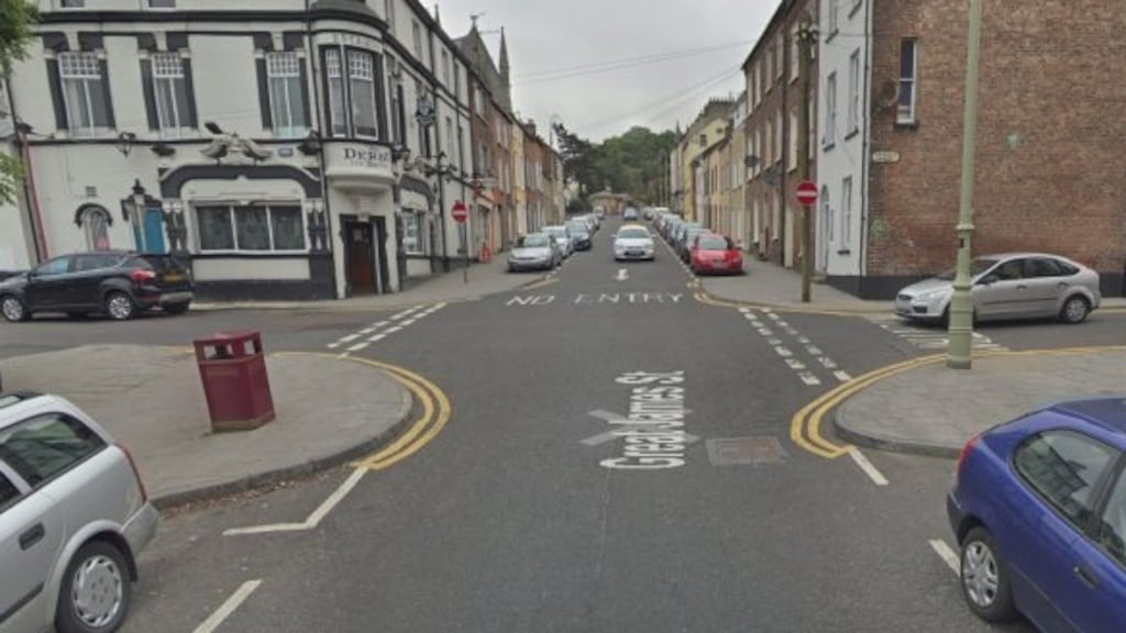 A man and woman have been found dead in a house in Derry. Photograph: Google street view