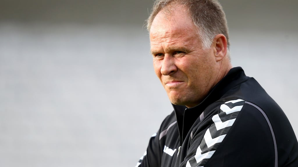 Neil McDonald: “If we can get some points that would be fantastic. We would only be the second team to do that.” Photograph: Oisin Keniry/Inpho