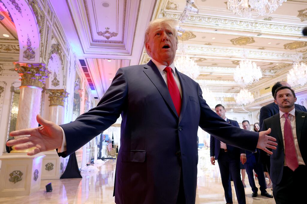 By the early hours of Wednesday morning, there were indications that some Trump-backed candidates had struggled compared with more moderate Republican contenders. Photograph: Joe Raedle/Getty Images