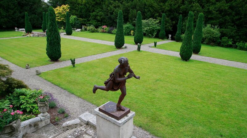 Huntington Castle: a garden view. Photograph: Nick Bradshaw