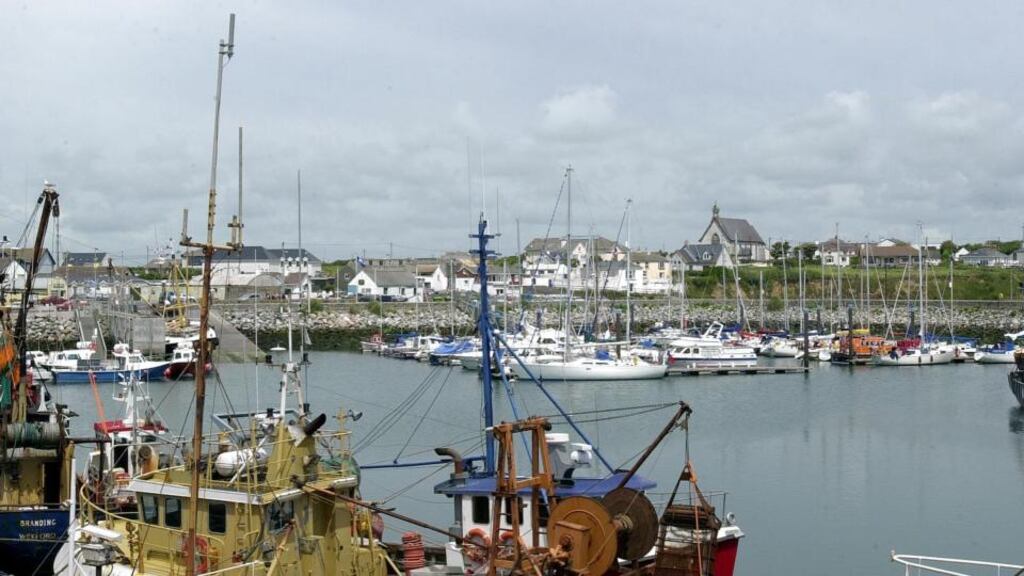 Lobster fisherman Patrick Barry had departed the harbour at Kilmore Quay (above), Co Wexford, early yesterday. Photograph: Eric Luke/The Irish Times