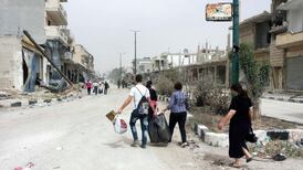 Strategic Syrian town of Qusayr reduced to rubble
