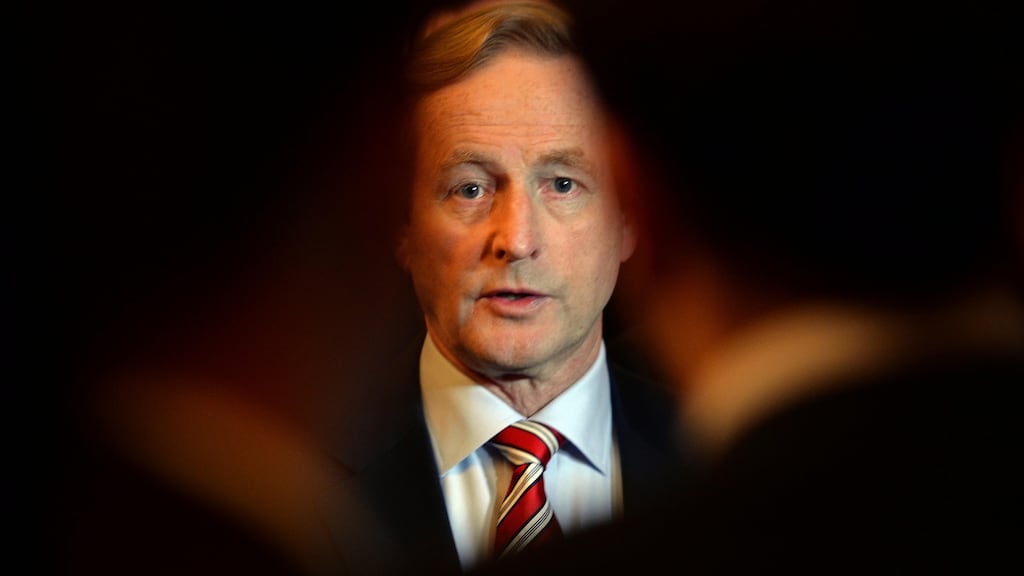 Backbenchers took noisy umbrage on Enda Kenny’s behalf. Photograph: Eric Luke