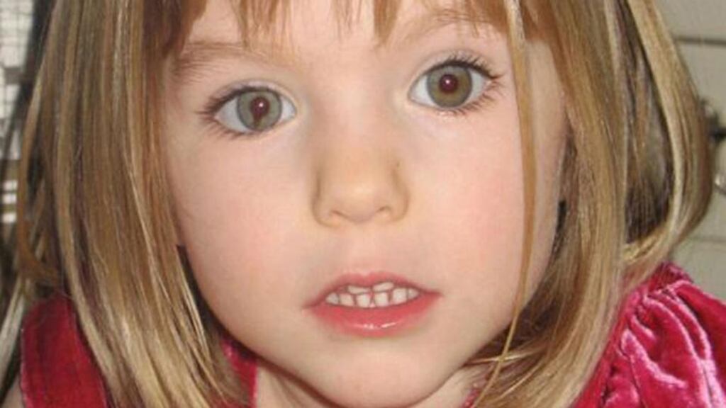 Three-year-old Madeline McCann went missing in 2007