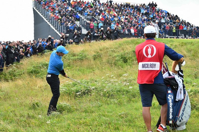 Rory McIlroy at The Open in 2019. Photograph: Glyn Kirk/Getty