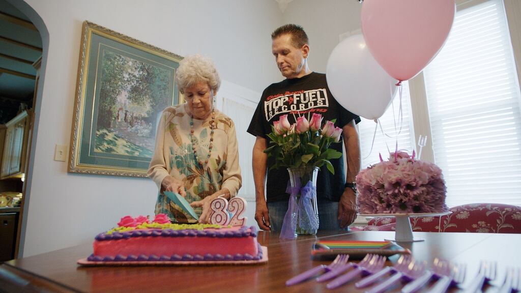 A scene from Mom and Me