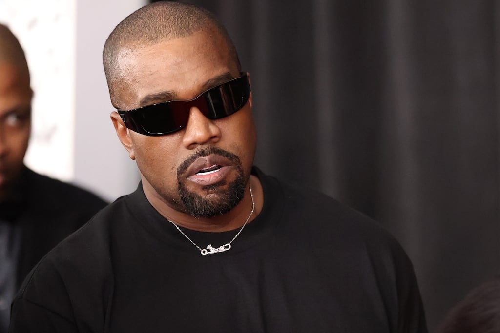 Kanye West at the Grammy Awards. Photo: Matt Winkelmeyer/Getty Images for The Recording Academy