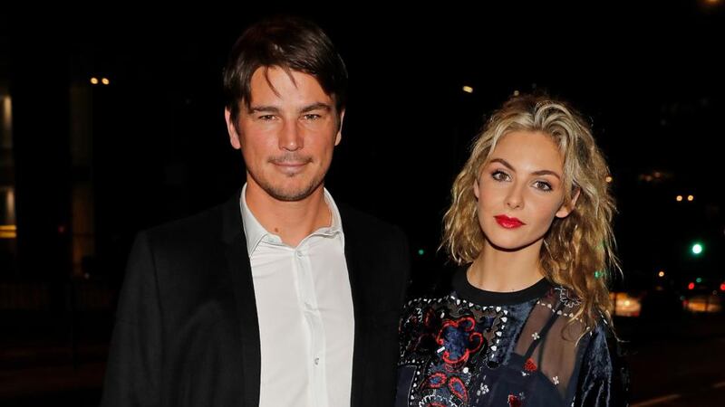 Josh Hartnett and Tamsin Egerton. Photograph: David M Benett/Getty
