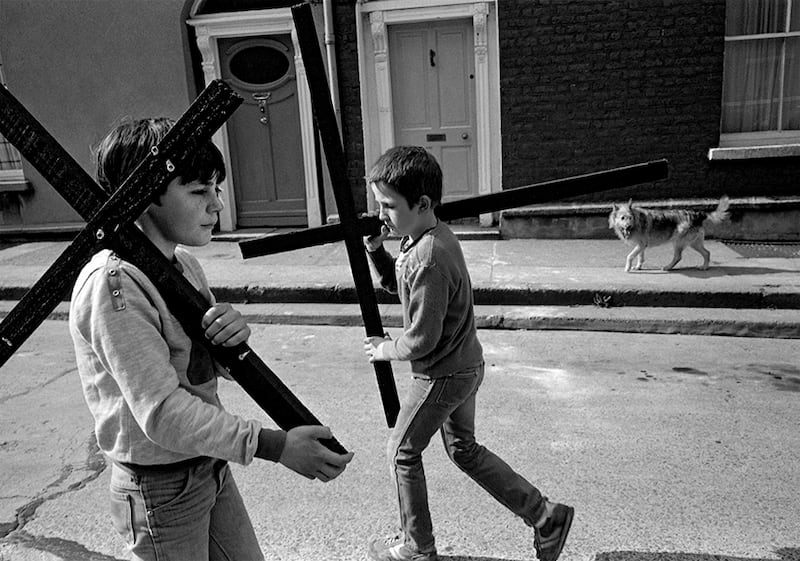 Good Friday, north inner city Dublin, 1984. Photograph: © Tony O’Shea