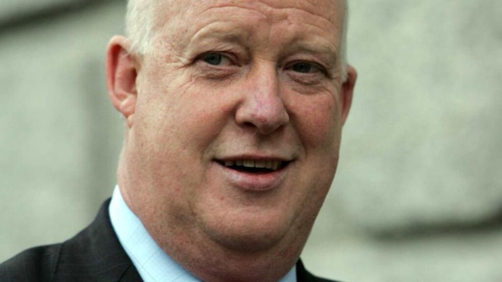 Brian Purcell: leaving post of secretary general on foot of a hard-hitting report which found a “closed, secretive, silo-driven culture” at the Department of Justice. Photograph: Frank Miller