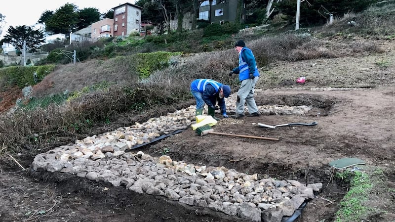 The first E, prior to bonding and painting