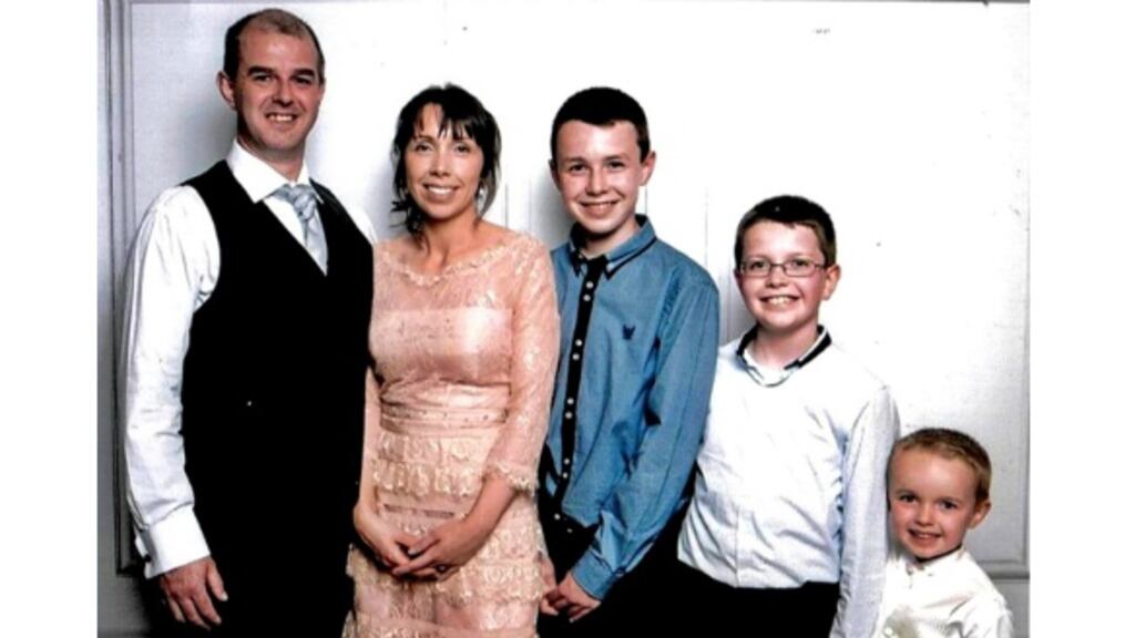 Alan Hawe (40) who killed his wife Clodagh Hawe (nee Coll) and their three boys, Liam (14), Niall (11) and Ryan (6) a year ago. Photograph: Hawe and Coll families/PA Wire