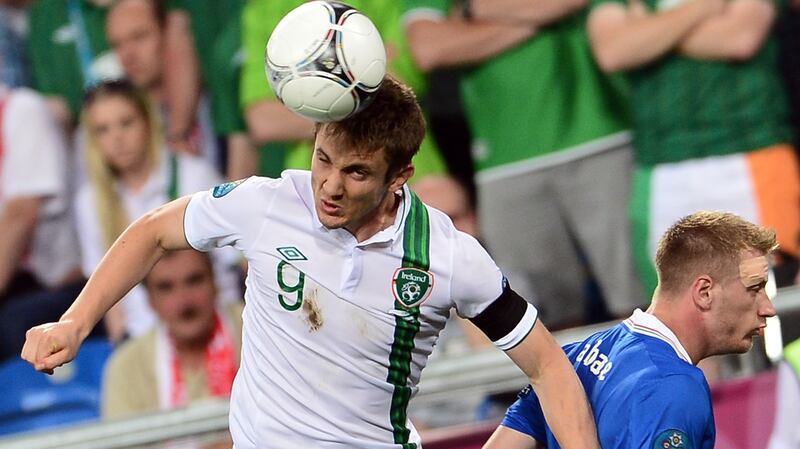 Kevin Doyle: he does not support a ban on heading, even for children. Photograph: Getty Images