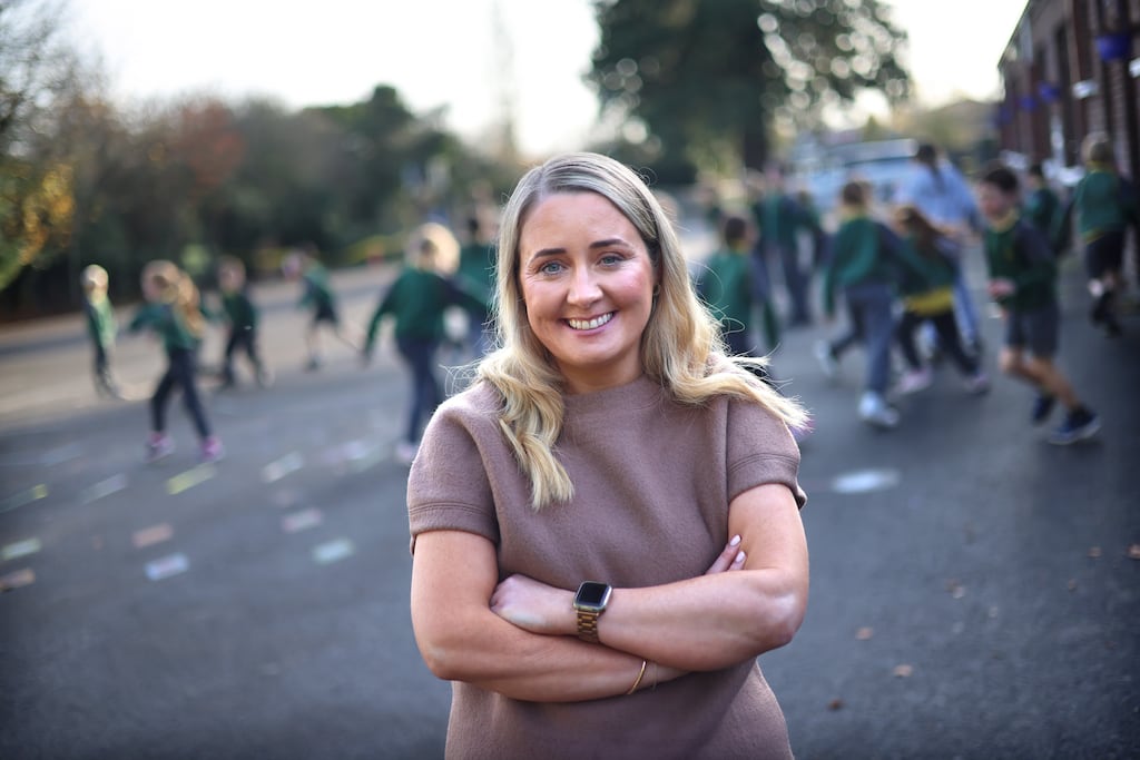 Lára Ní Riain, deputy principal at Scoil Oilibhéir in Dublin. She has been a dramatic increase in the number of children with autism in schools over the past two decades. Photograph: Dara Mac Dónaill
