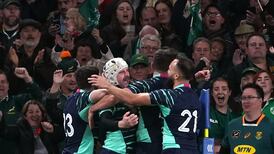 Ireland stand firm against intense Springboks challenge to claim another memorable win
