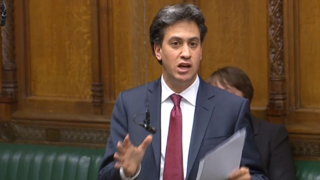 Former Labour leader Ed Miliband said the referendum had left Britain deeply divided and that both sides in the debate had a responsibility to help build a national consensus around Brexit. Photograph: PA Wire
