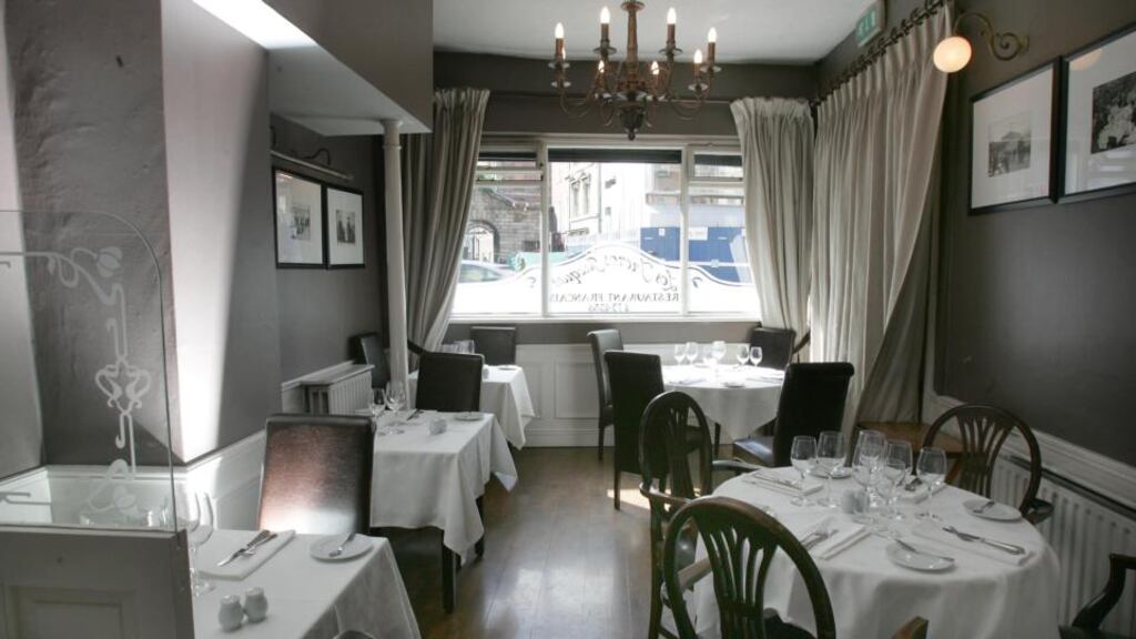 Les Frères Jacques on Dame Street. Photograph: Brenda Fitzsimons
