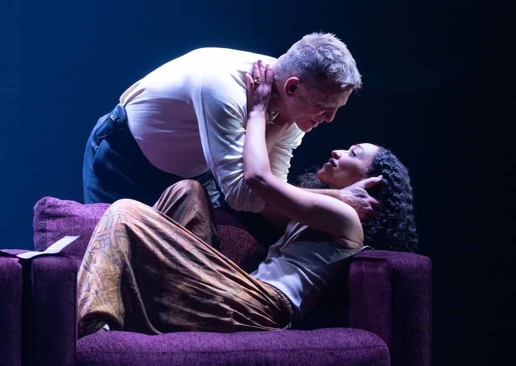 Macbeth: Ruth Negga with Daniel Craig in Sam Gold’s Broadway production. Photograph: Sara Krulwich/New York Times