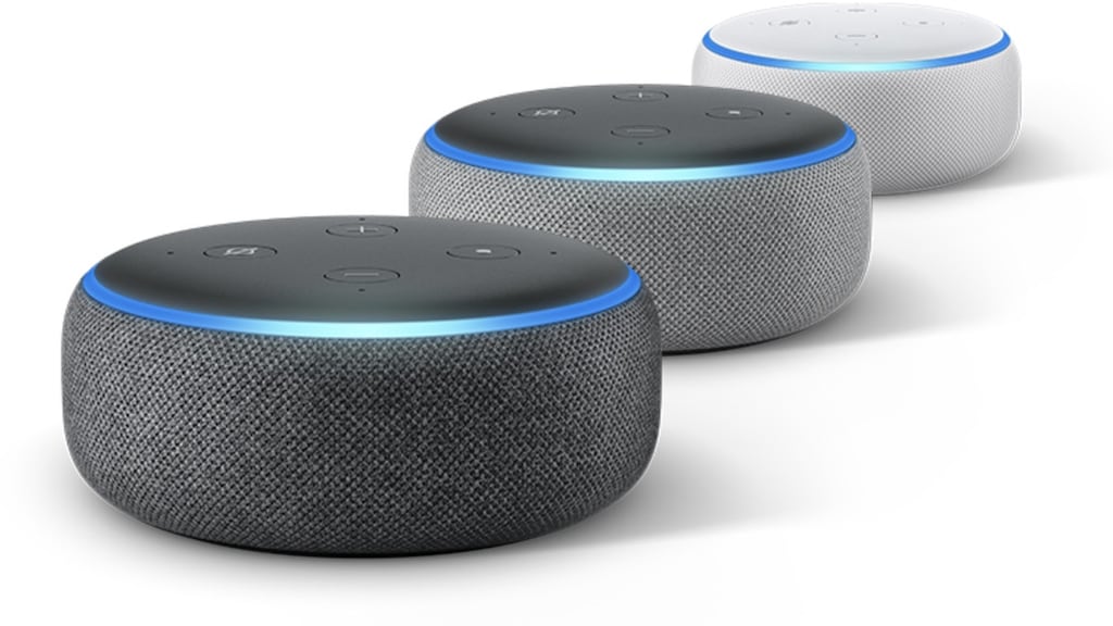 Amazon’s Echo Dot. Revenue staff have been told off to turn off smart speakers or move to another room when discussing confidential work matters