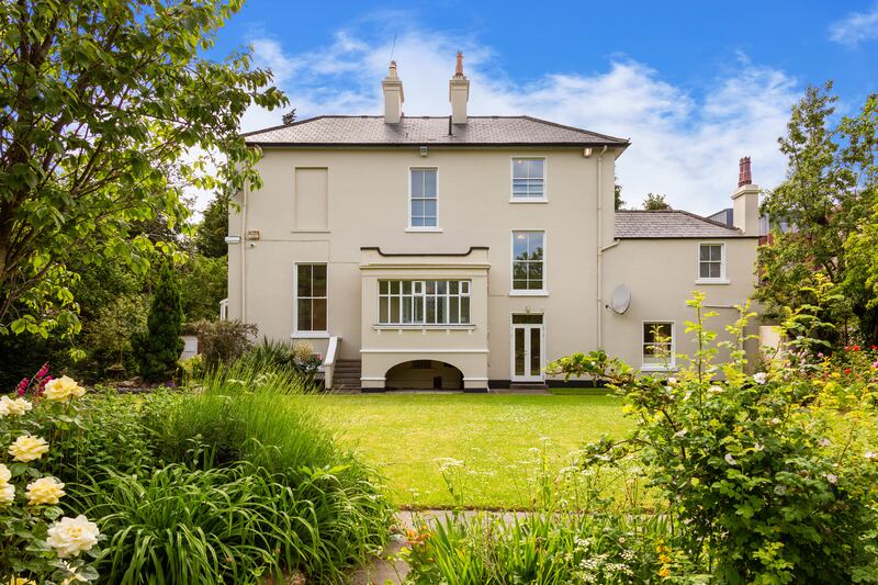 Back garden view looking towards the house.