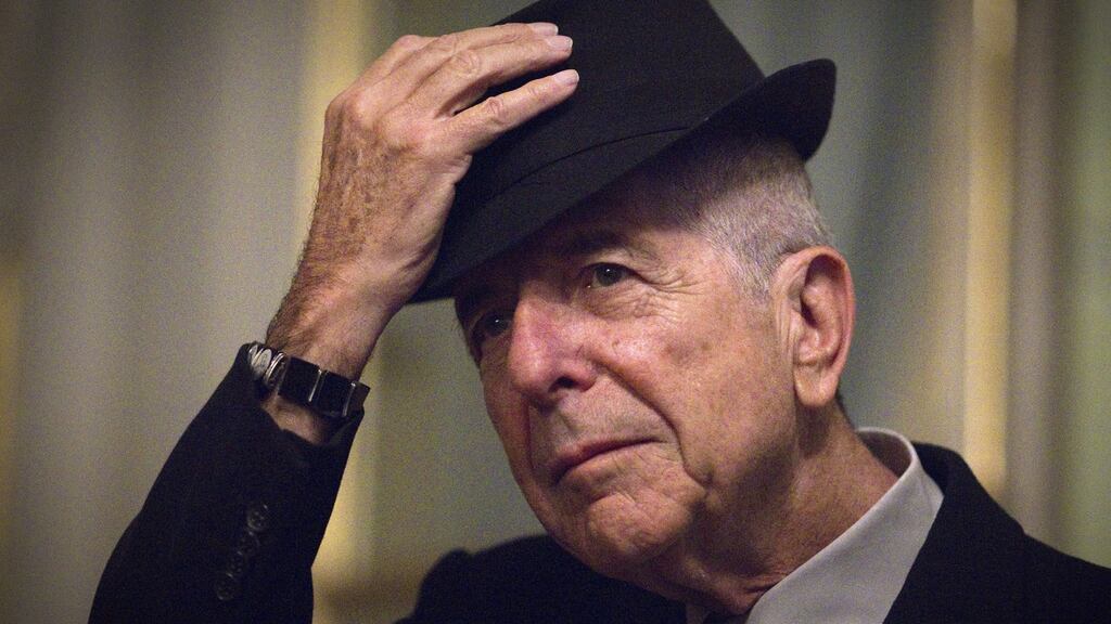 Cohen sang to the stars that night. With a playful sense of the sacrosanct, swept us away to a place that truly felt like the still point of the turning world. Photograph: Joel Saget/AFP/Getty Images