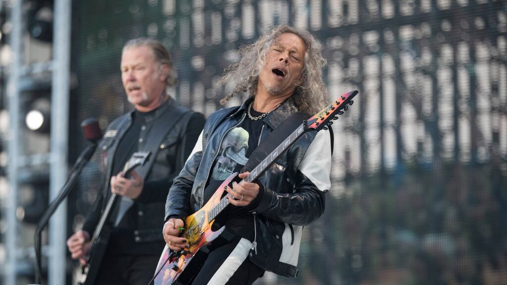 MCD’s ticket sales were boosted here last year by sell out shows such as  Metallica at Slane (above). Photograph: Arthur Carron