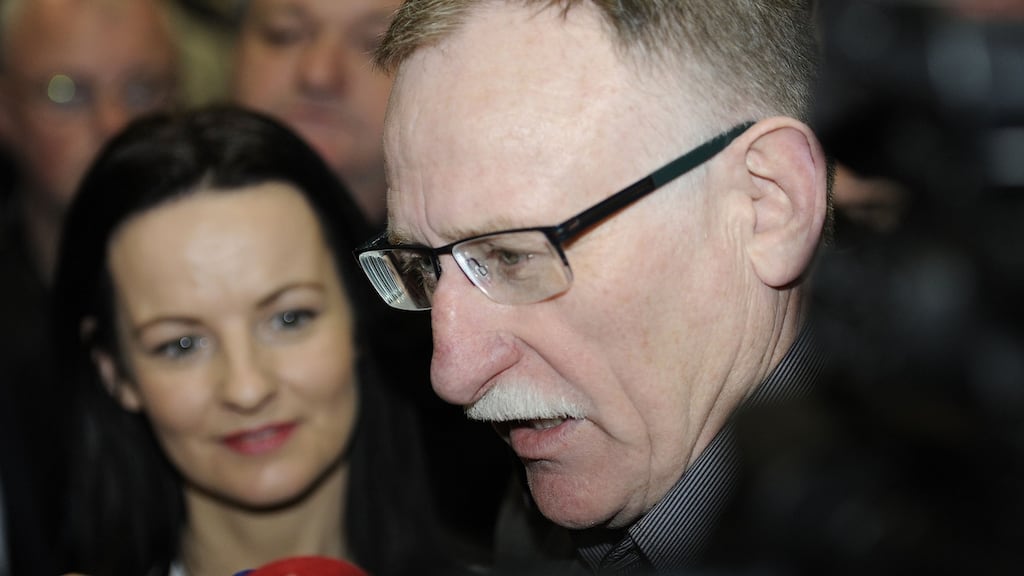 Sinn Féin Dublin North-West TD Dessie Ellis: has been requested to attend a meeting with the party leadership to assess if further action is required. Photograph: Dave Meehan