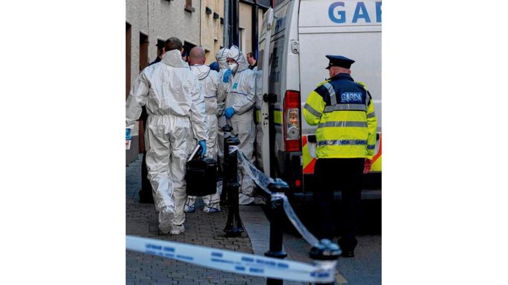 The scene outside Stonehaven B&B yesterday. photograph: dylan vaughan
