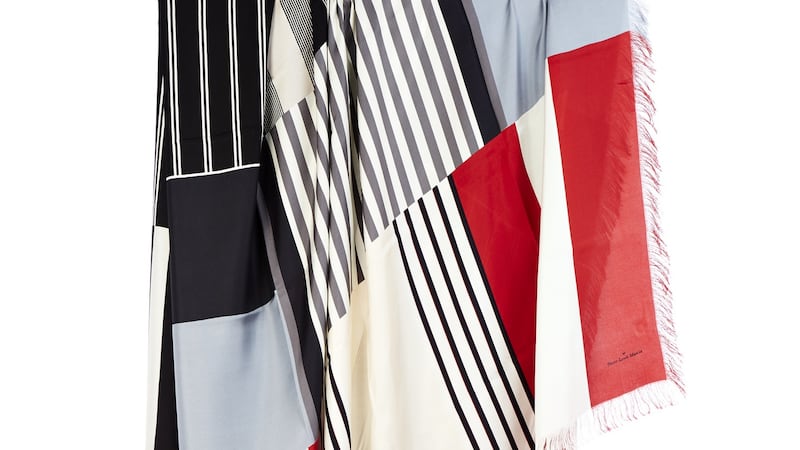 Pierre-Louis Mascia’s scarves are available in Donnybrook boutique Electra