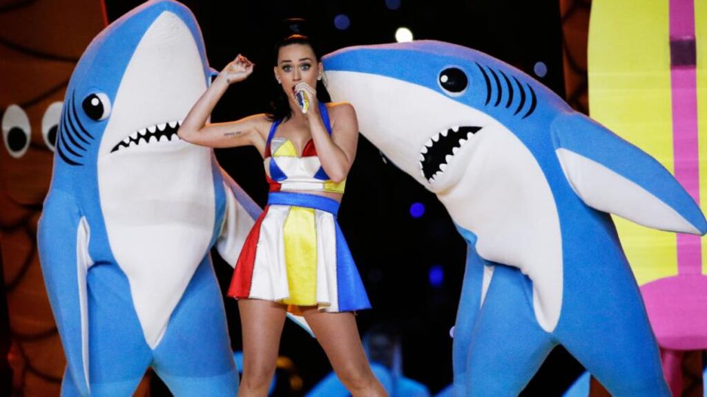Katy Perry at the Super Bowl: a whole mess of hidden Illuminati symbolism ... perhaps