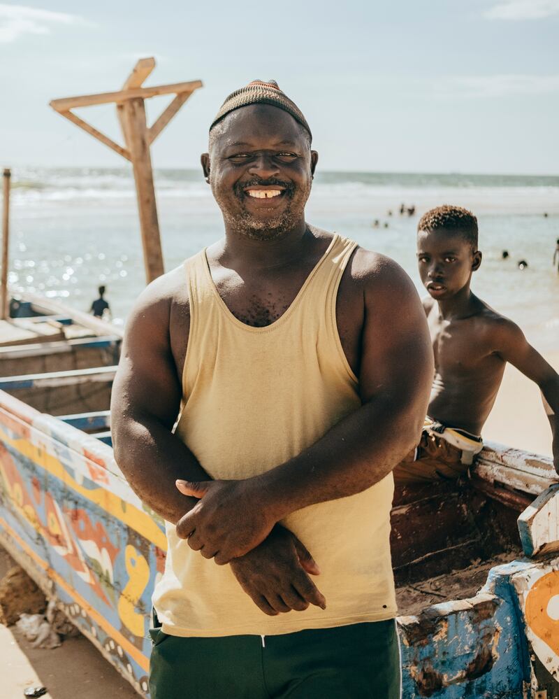 Alassane Sy (53) lost his family home and most of his belongings to a storm a few years ago. Photograph: Sirio Magnabosco