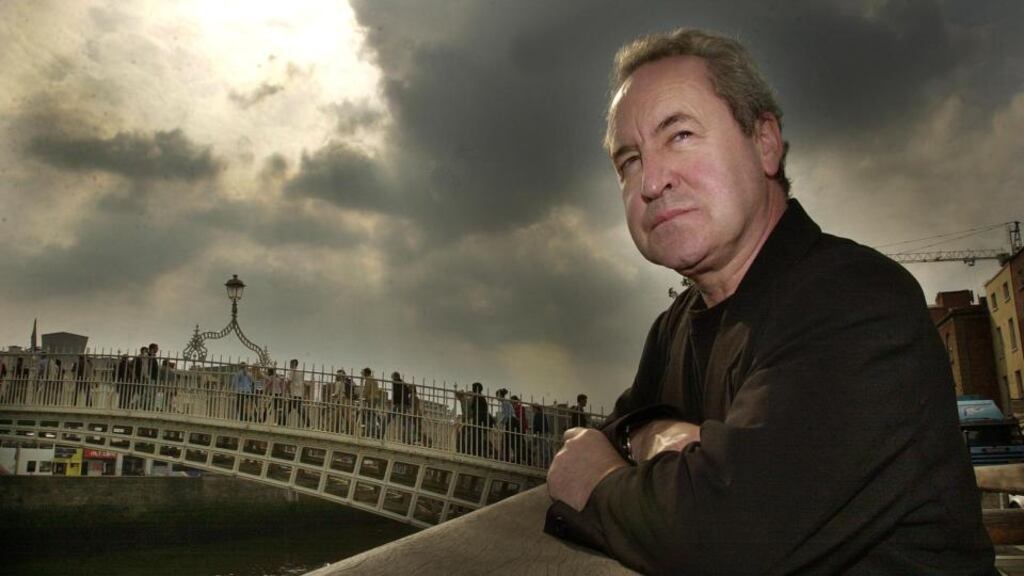 John Banville, ‘the Proust of Ireland’, pictured in Dublin in 2002. “His prose is very dense, and he goes out in a peculiar way; to observe people.” Photograph: Brenda Fitzsimons