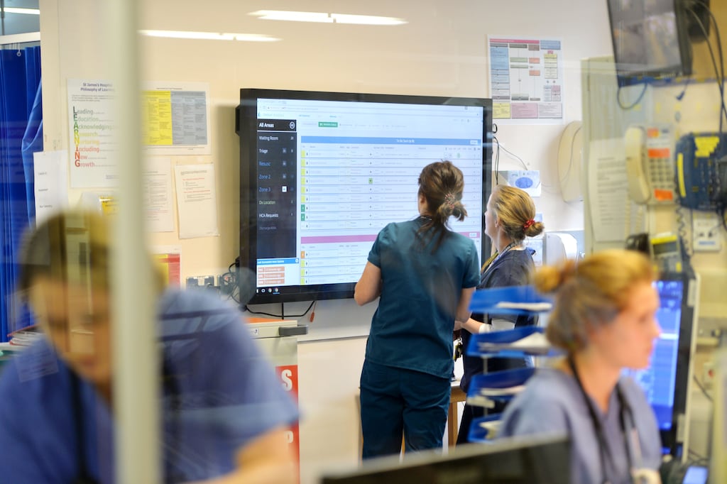 Digitisation of health records is a patient safety issue, John F Ryan of the European Commission’s health directorate said, because electronic records can “track where the problems are”, such as with the stewardship of antibiotics. Photograph: Alan Betson