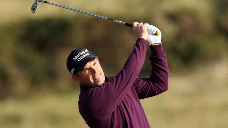 Padraig Harrington is leading the Irish charge in the Dunhill Links. Photograph: Lee Smith/Reuters