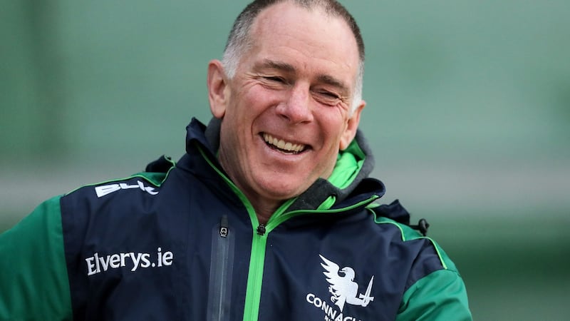 Andy Friend’s Connacht are down to the bare bones ahead of the visit of Toulouse. Photograph: Laszlo Geczo/Inpho