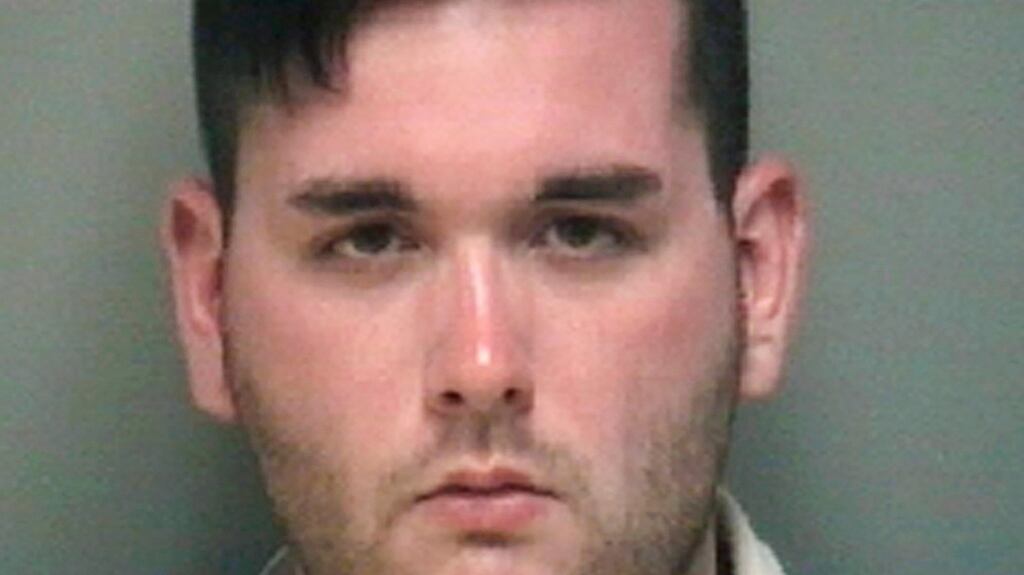 James Fields Jr was convicted of first-degree murder for steering his car into counterprotesters at the 2017 “Unite the Right” rally in Charlottesville. Photograph: Albemarle-Charlottesville Regional Jail via The New York Times