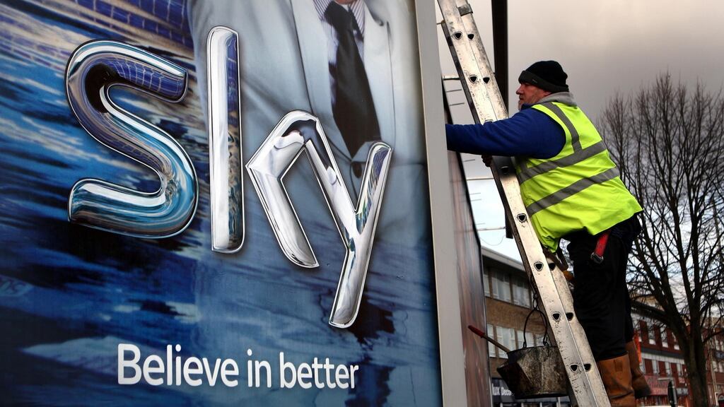 The Sky customers had 90 days to activate the “claim” emails. Photograph: David Jones/PA Wire