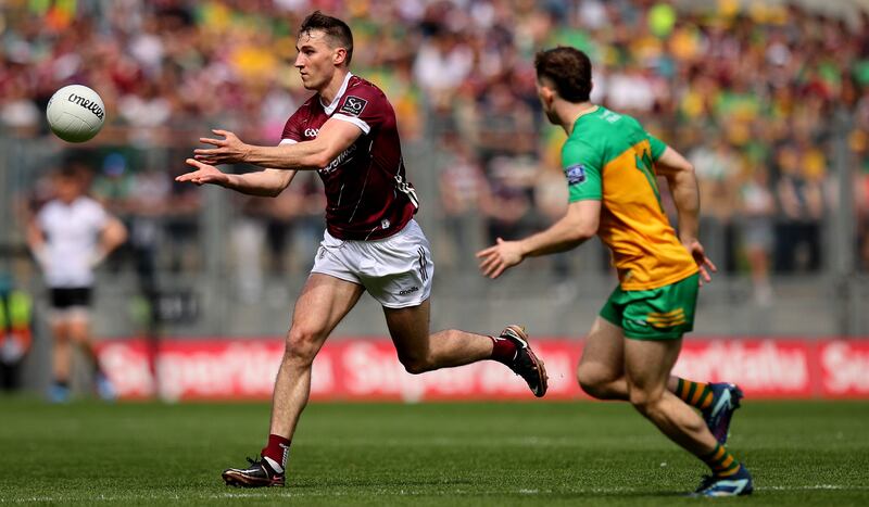 Galway's Matthew Tierney: the modern half forward. Photograph: Ryan Byrne/Inpho