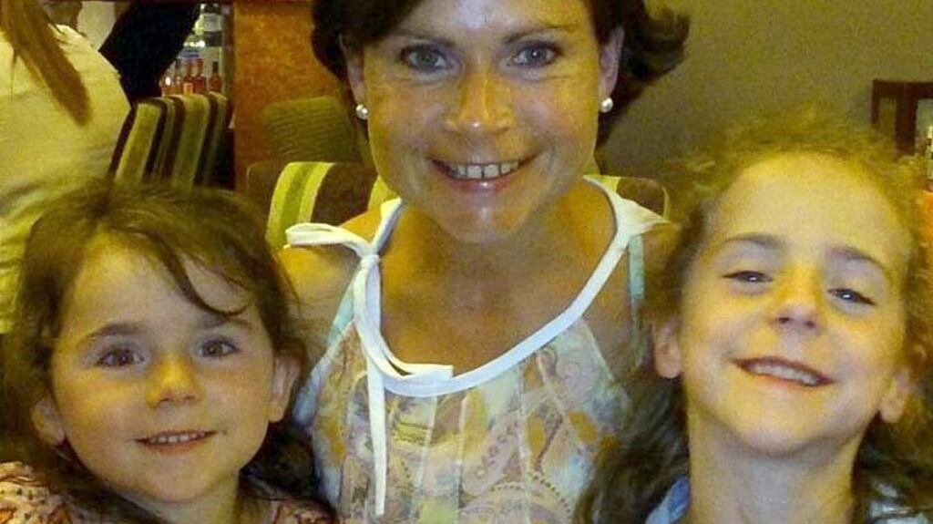 Jessica Needham (right): with her mother Michelle and younger sister Grace.