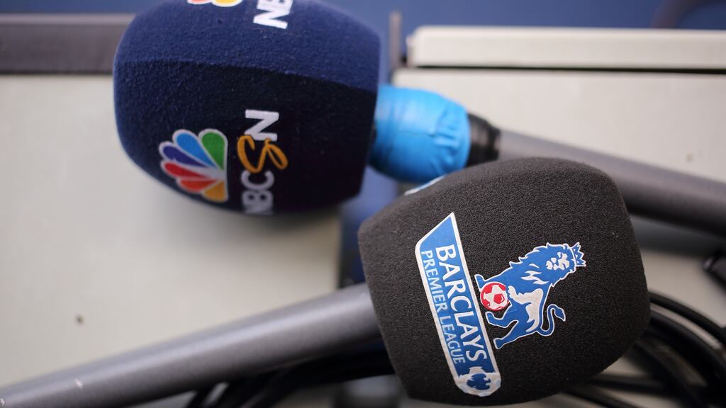 NBC has held on to Premier League rights for the American market in a deal worth around €2.35 billion over six years. Photograph: Matthew Ashton/AMA/Getty Images