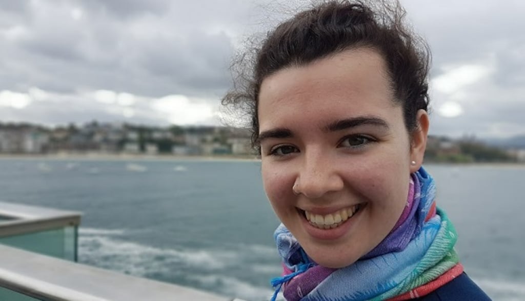 Mia Colleran: 'University is quite difficult to navigate as an Erasmus student'.