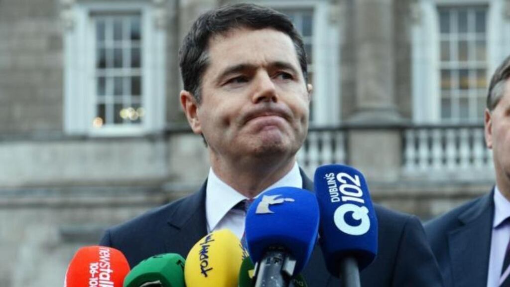 Pascal Donoghue: the Minister for Public Expenditure will deliver the statement today with Minister for Finance Michael Noonan. Photograph: Cyril Byrne / The Irish Times