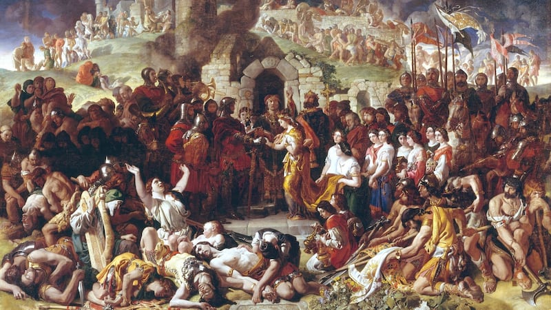 The Marriage of Strongbow and Aoife: amazing to behold, but a bit heavy-handed. © National Gallery of Ireland