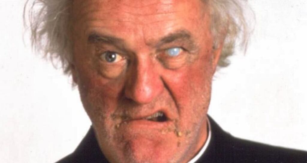Feck: Frank Kelly as Fr Jack in 'Father Ted'