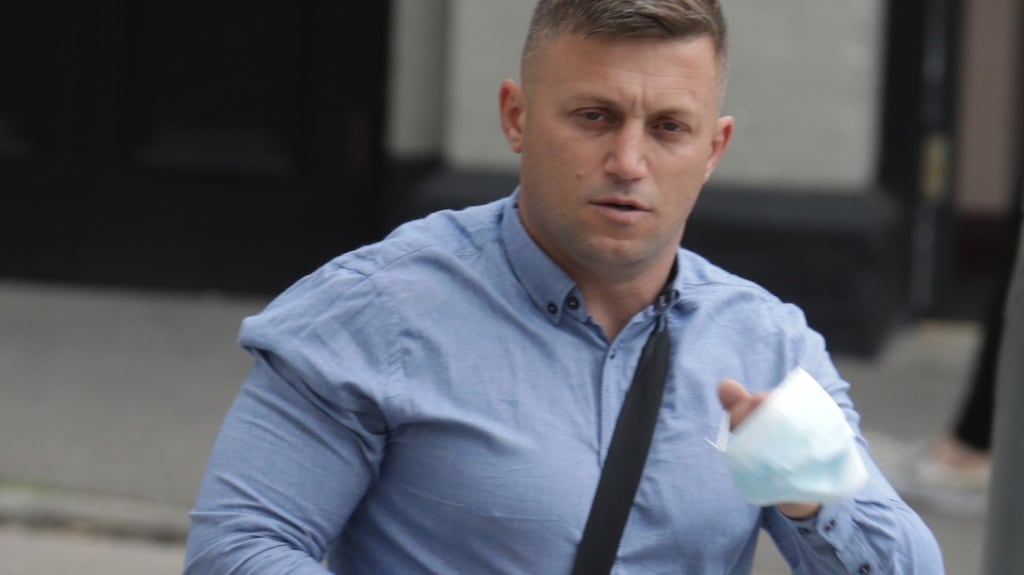 Joseph Smith outside the Criminal Courts of Justice on Parkgate Street in Dublin. Photograph: Collins Courts